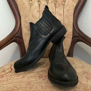 NEW Fiorentini + Baker black leather boots 41 11